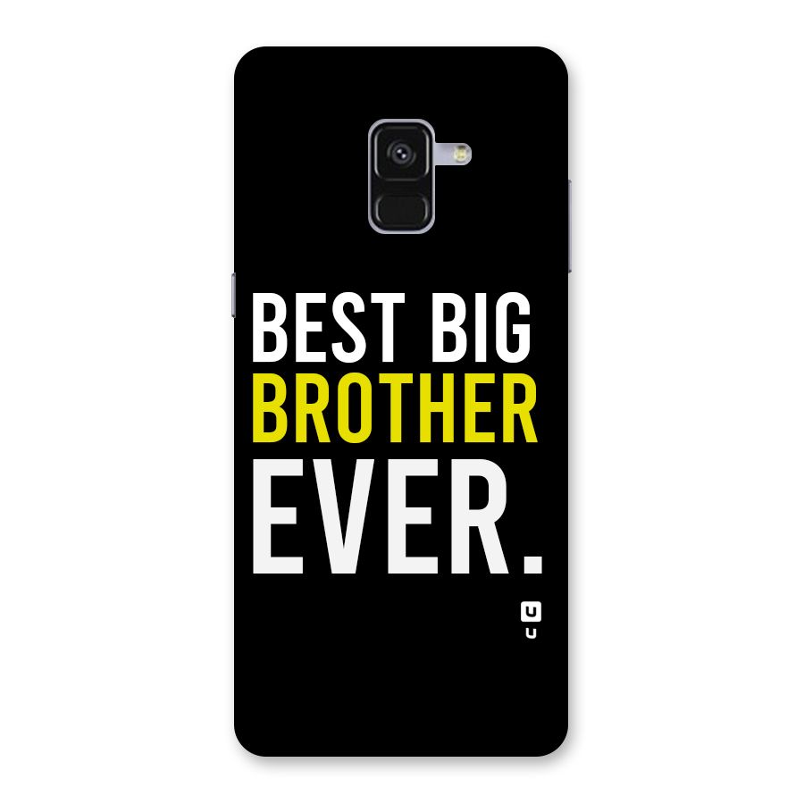 Best Brother Ever Back Case for Galaxy A8 Plus