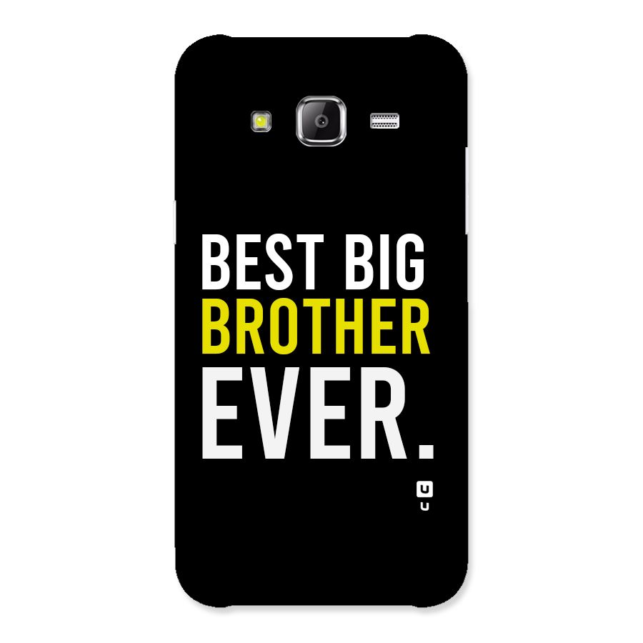 Best Brother Ever Back Case for Galaxy J2 Prime