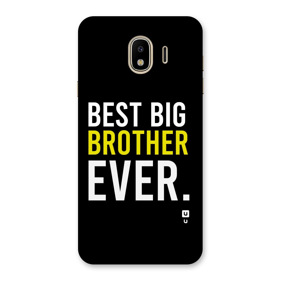 Best Brother Ever Back Case for Galaxy J4
