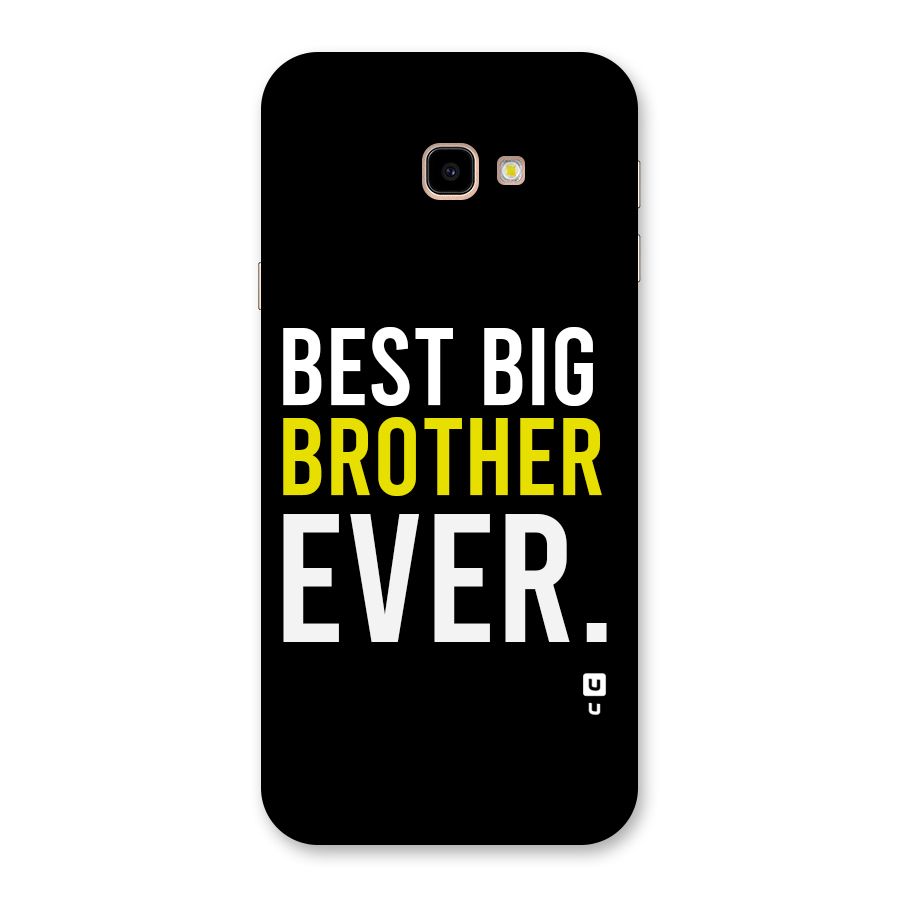 Best Brother Ever Back Case for Galaxy J4 Plus