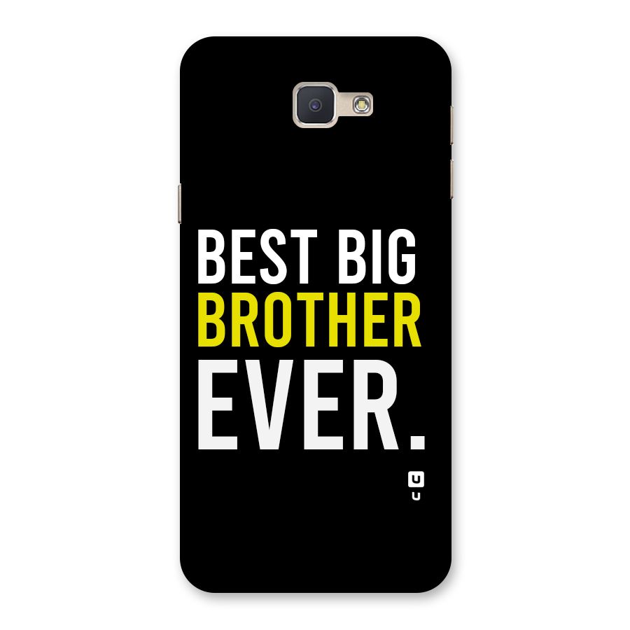 Best Brother Ever Back Case for Galaxy J5 Prime