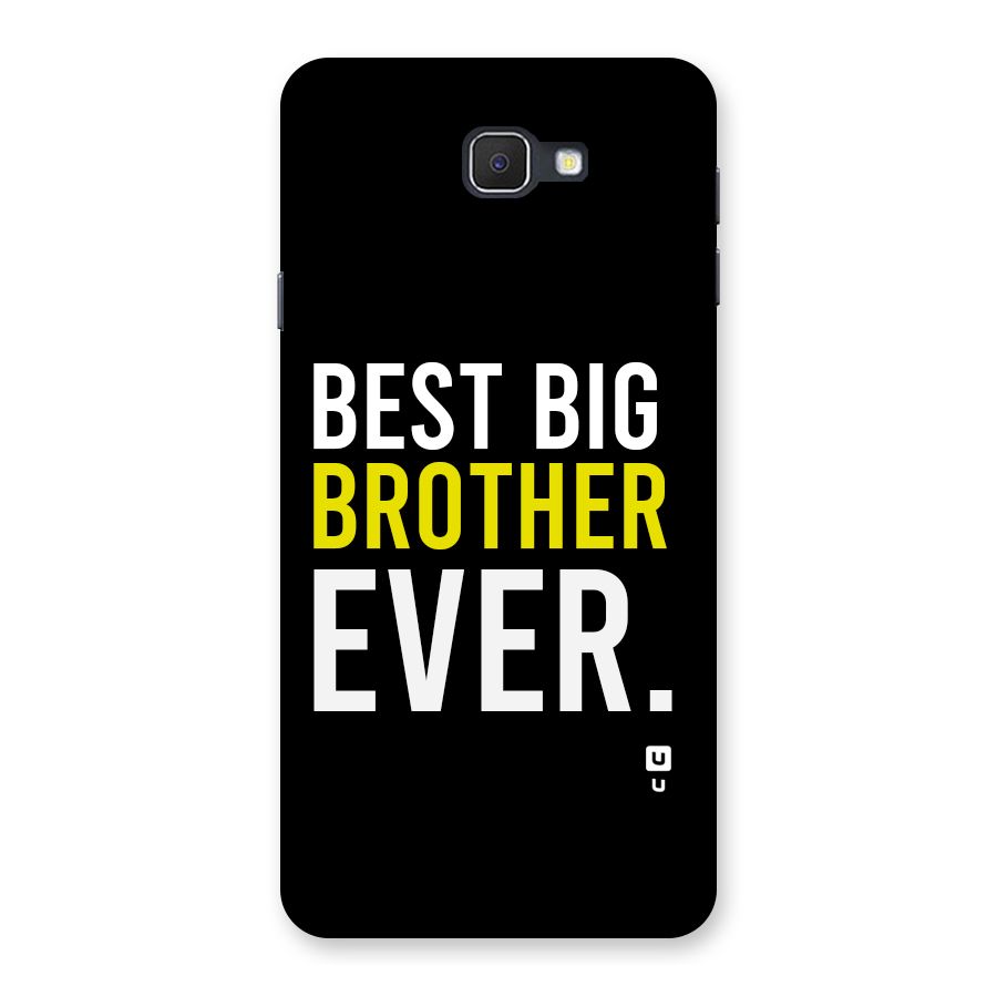 Best Brother Ever Back Case for Galaxy J7 Prime