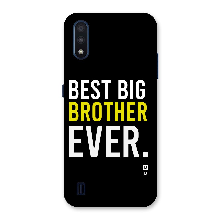 Best Brother Ever Back Case for Galaxy M01