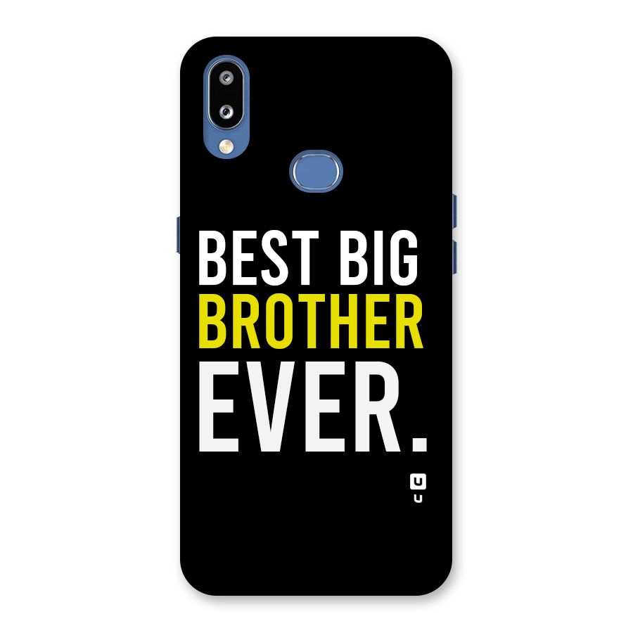 Best Brother Ever Back Case for Galaxy M01s