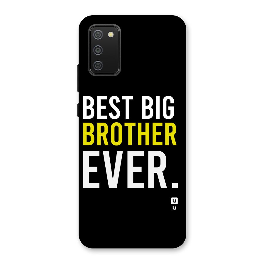Best Brother Ever Back Case for Galaxy M02s