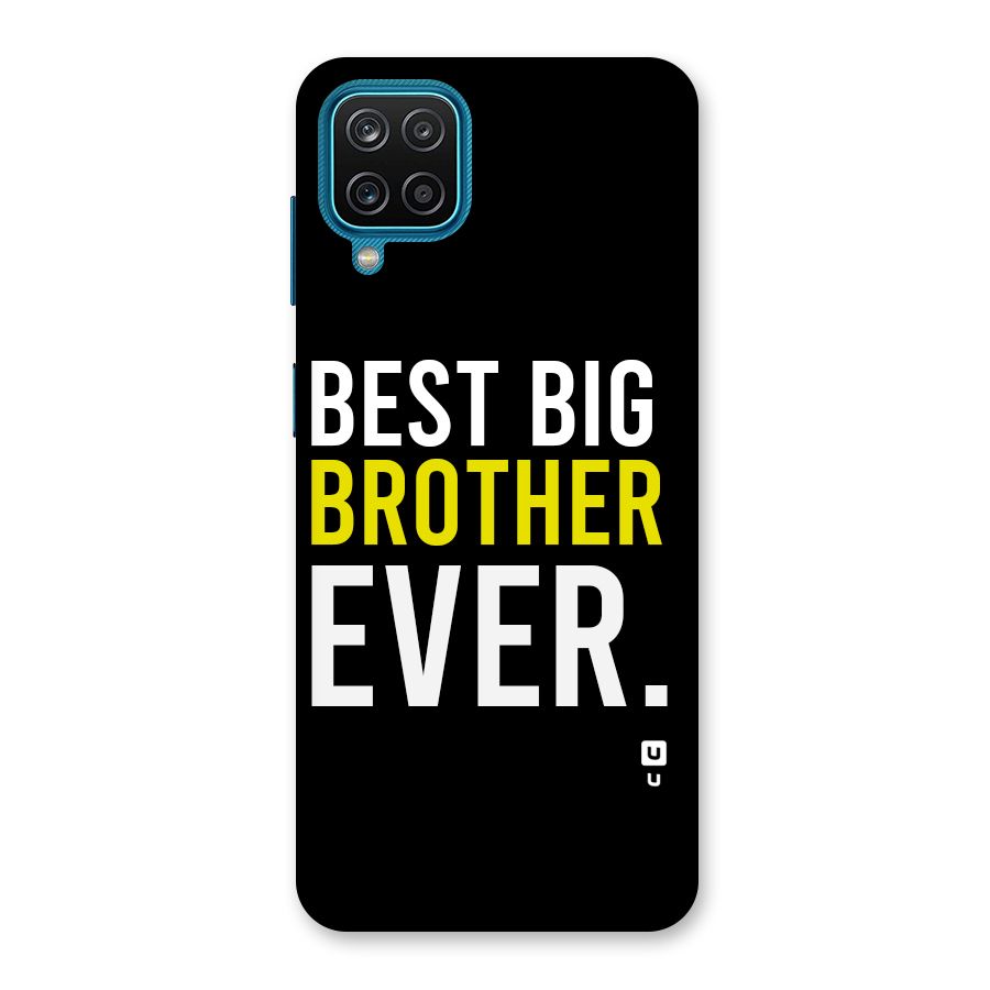 Best Brother Ever Back Case for Galaxy M12