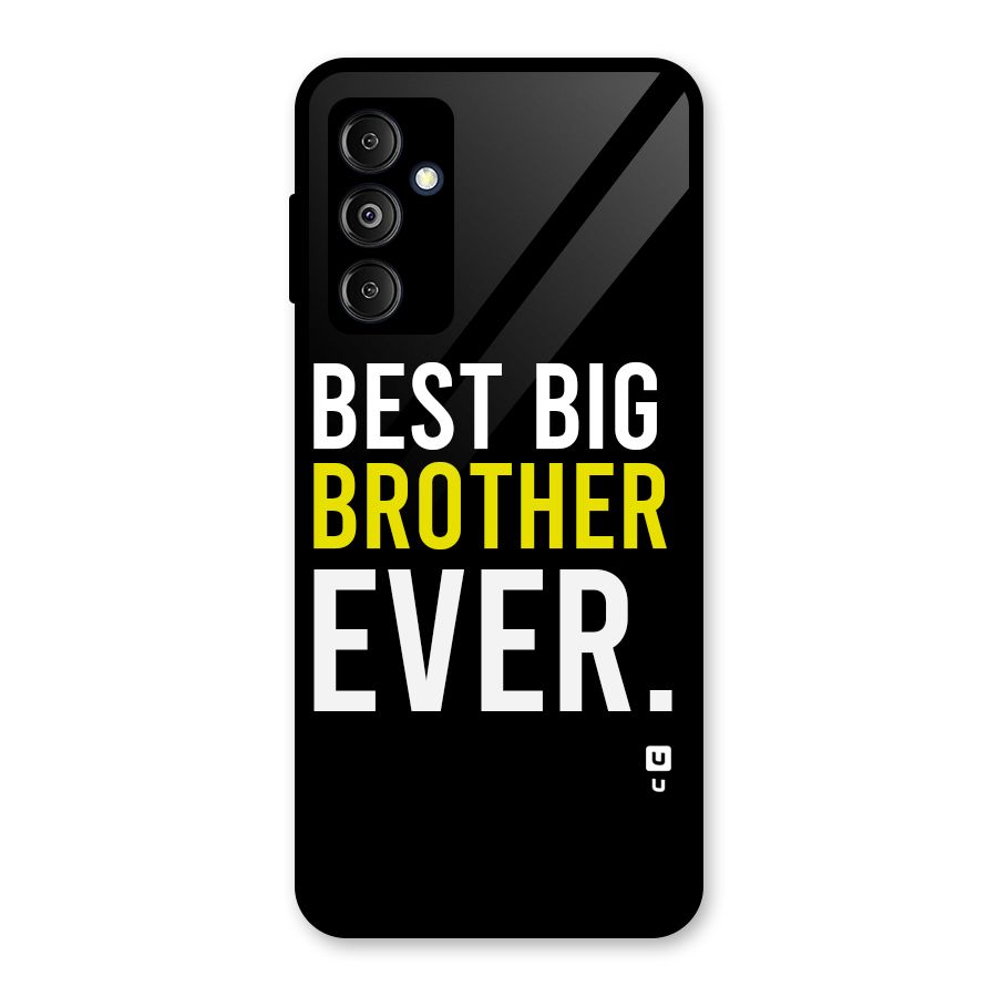 Best Brother Ever Glass Back Case for Galaxy M14 5G