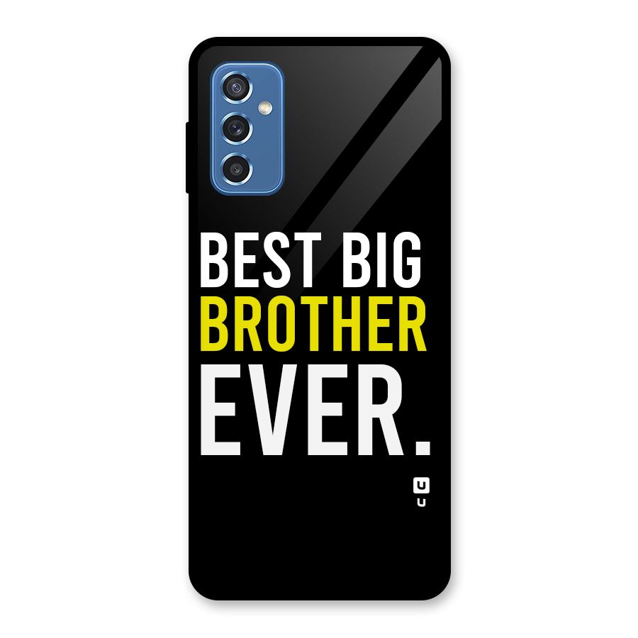 Best Brother Ever Glass Back Case for Galaxy M52 5G