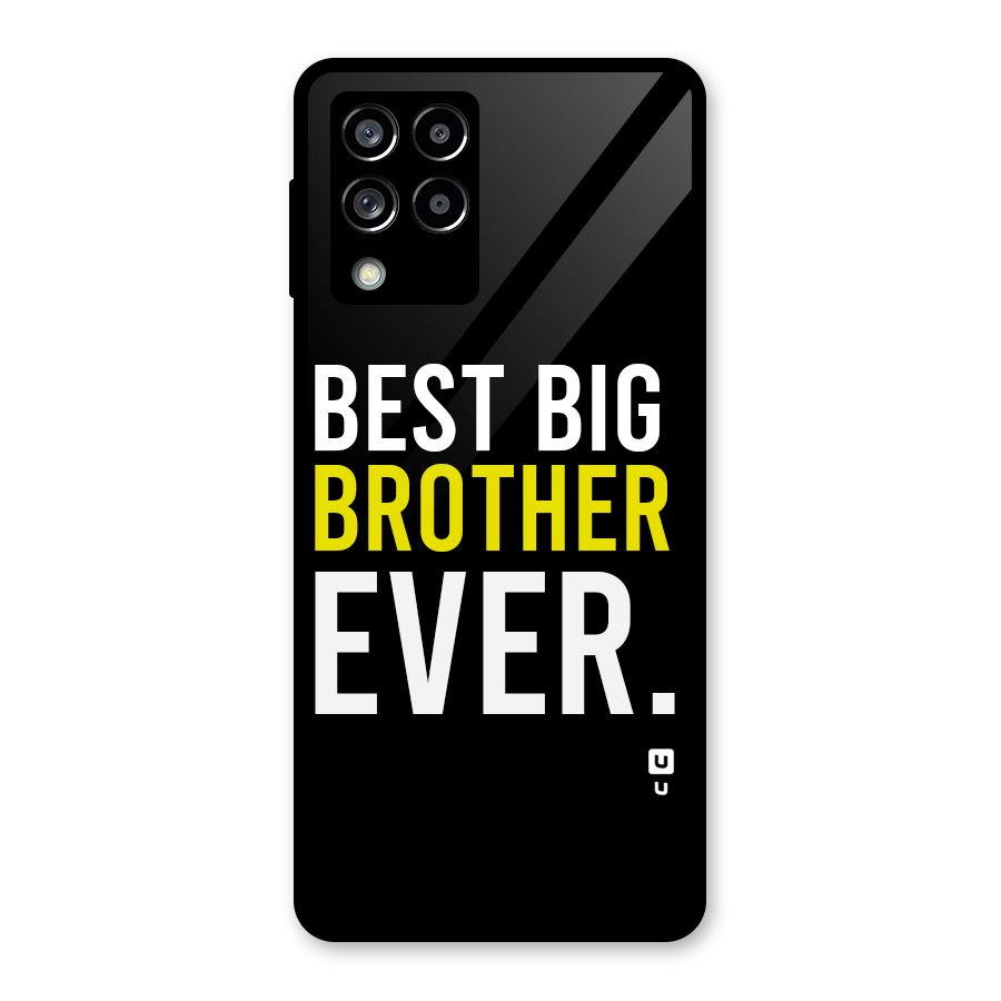 Best Brother Ever Glass Back Case for Galaxy M53 5G