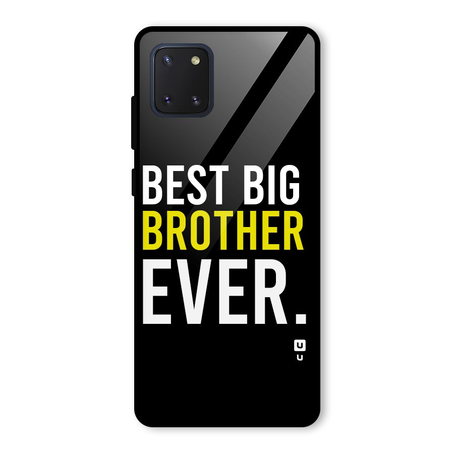 Best Brother Ever Glass Back Case for Galaxy Note 10 Lite