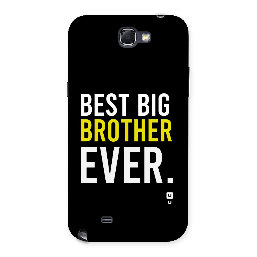 Best Brother Ever Back Case for Galaxy Note 2
