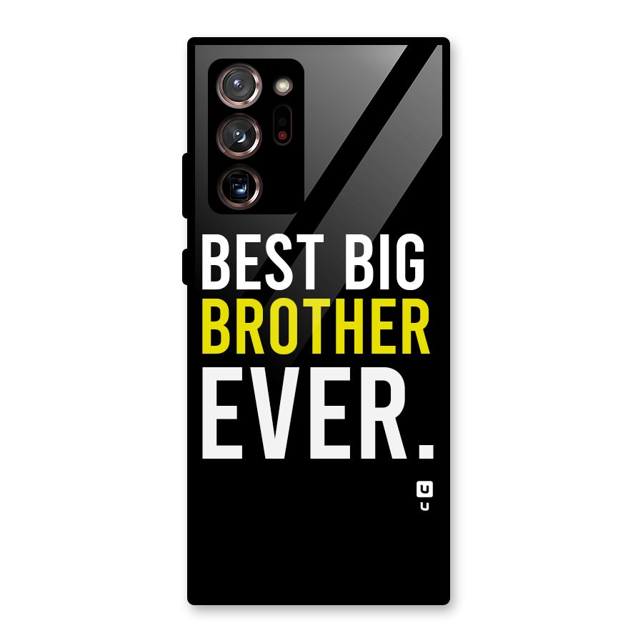 Best Brother Ever Glass Back Case for Galaxy Note 20 Ultra