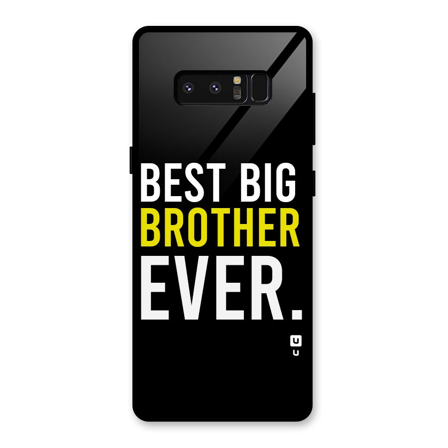 Best Brother Ever Glass Back Case for Galaxy Note 8