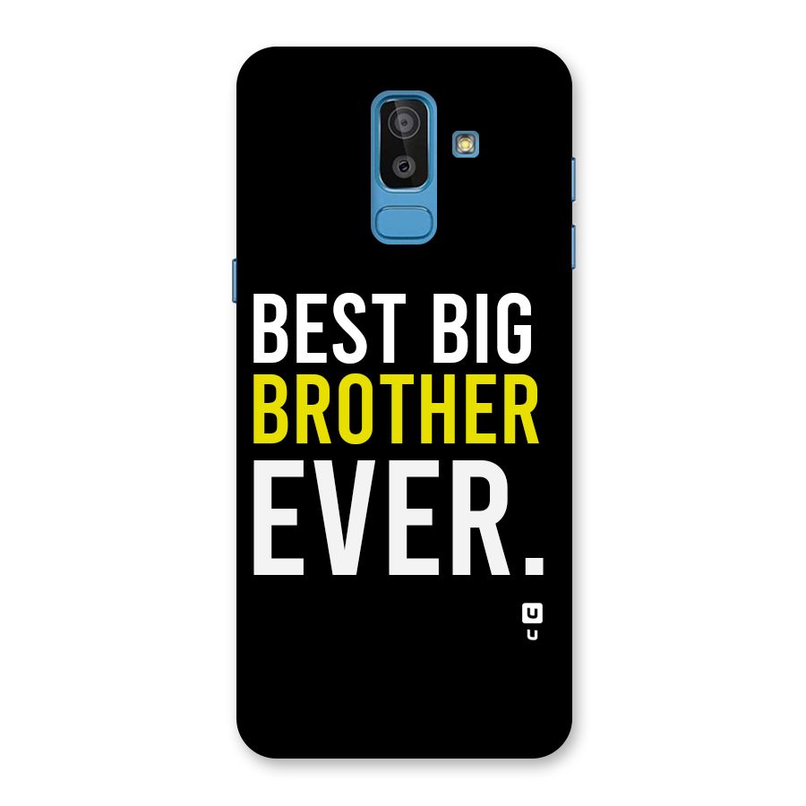 Best Brother Ever Back Case for Galaxy On8 (2018)
