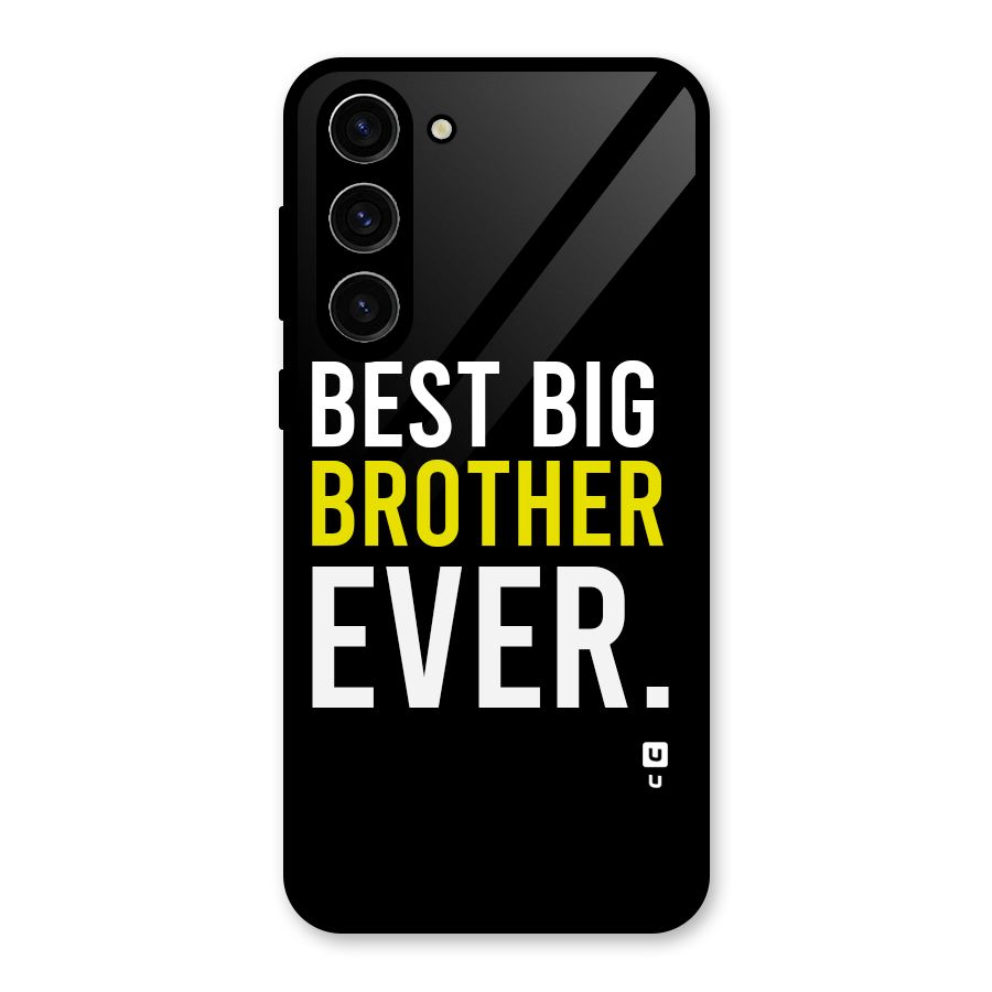 Best Brother Ever Glass Back Case for Galaxy S23 Plus