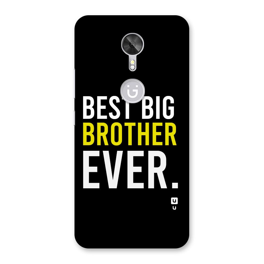 Best Brother Ever Back Case for Gionee A1