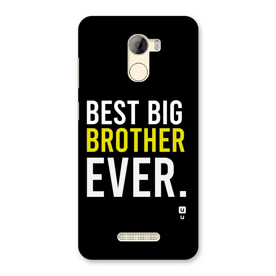 Best Brother Ever Back Case for Gionee A1 LIte