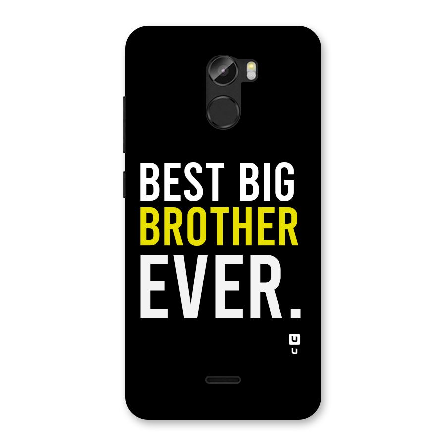 Best Brother Ever Back Case for Gionee X1