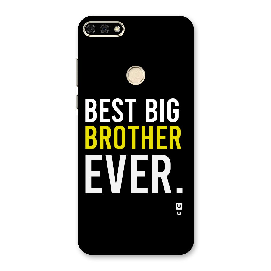Best Brother Ever Back Case for Honor 7A