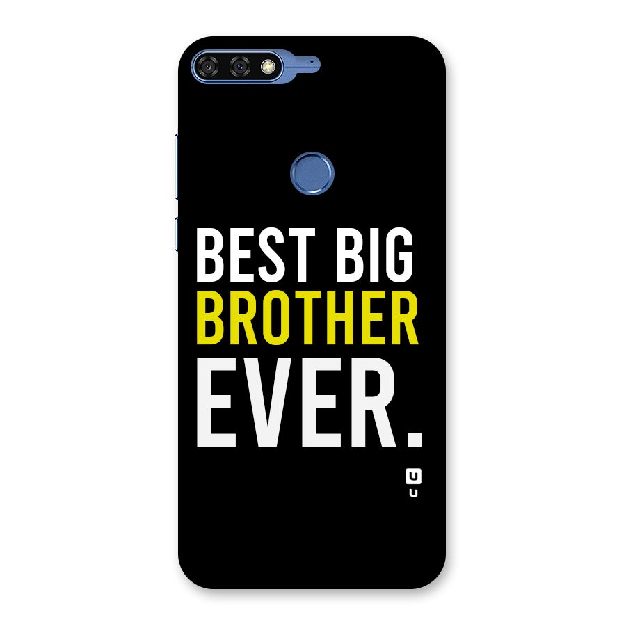 Best Brother Ever Back Case for Honor 7C