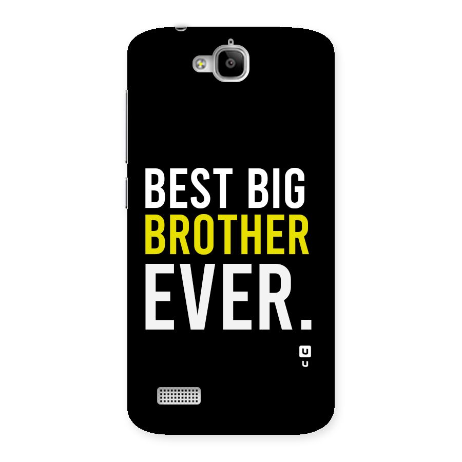Best Brother Ever Back Case for Honor Holly