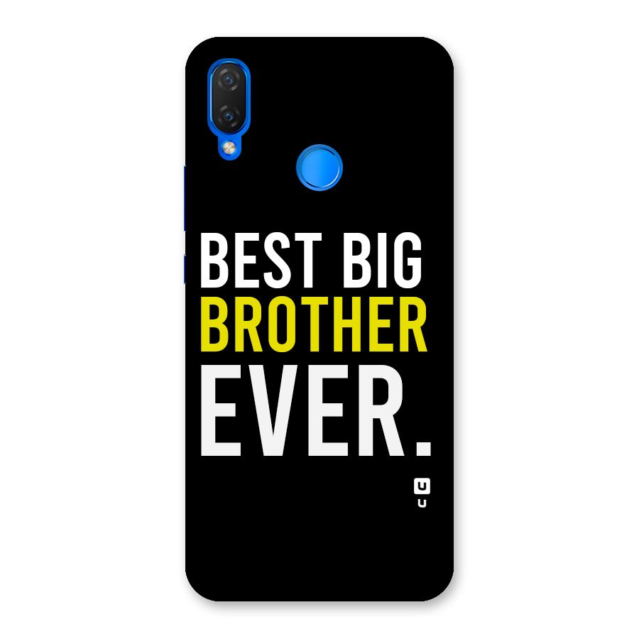 Best Brother Ever Back Case for Huawei P Smart+