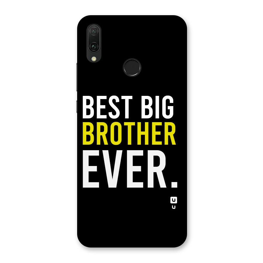 Best Brother Ever Back Case for Huawei Y9 (2019)