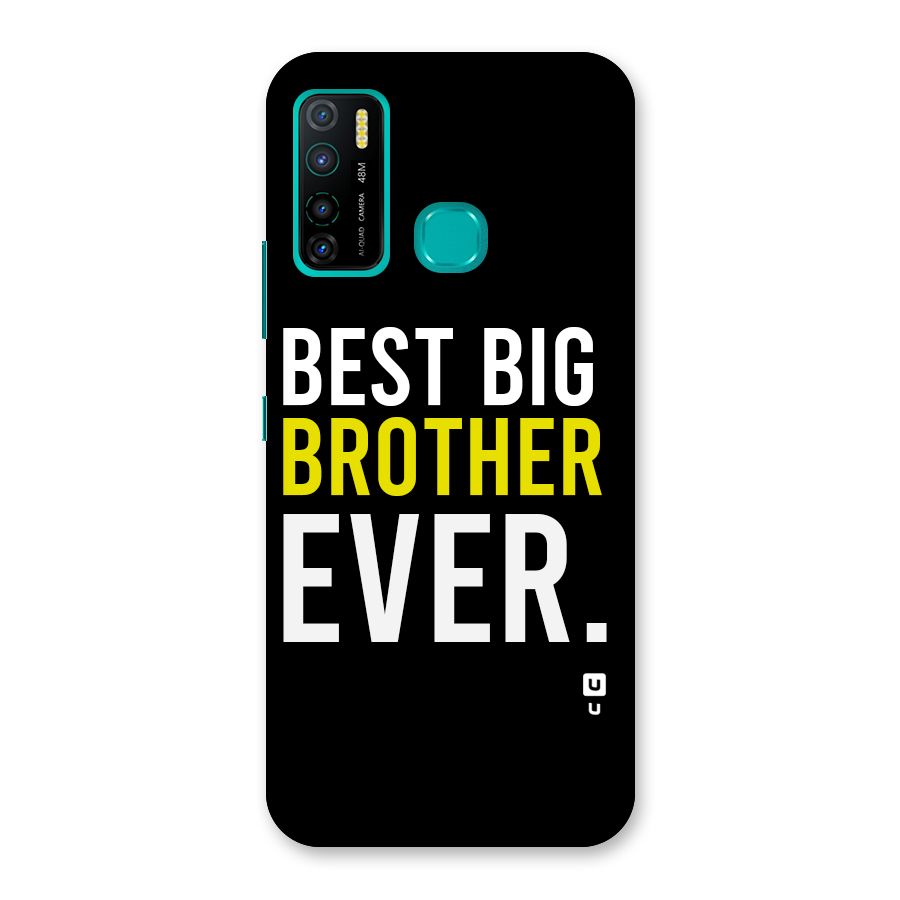 Best Brother Ever Back Case for Infinix Hot 9 Pro