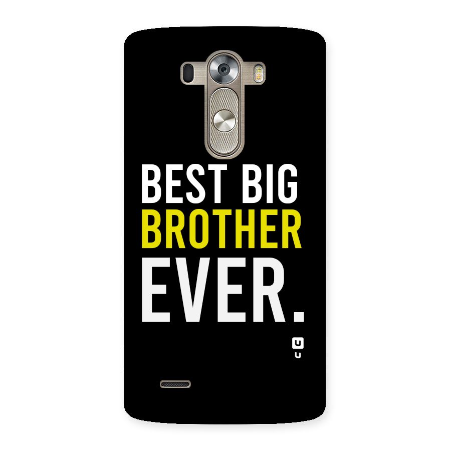 Best Brother Ever Back Case for LG G3