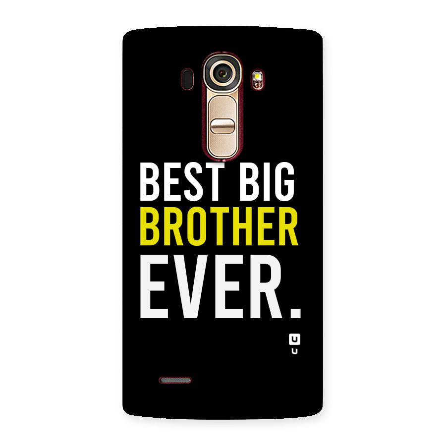 Best Brother Ever Back Case for LG G4
