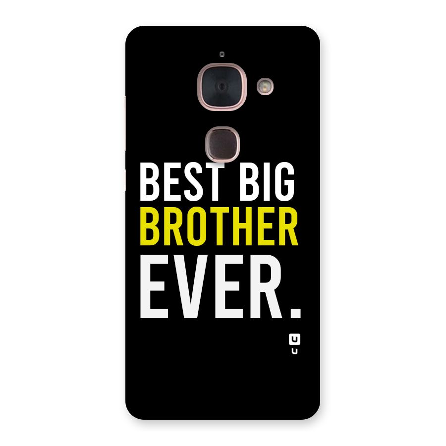 Best Brother Ever Back Case for Le Max 2