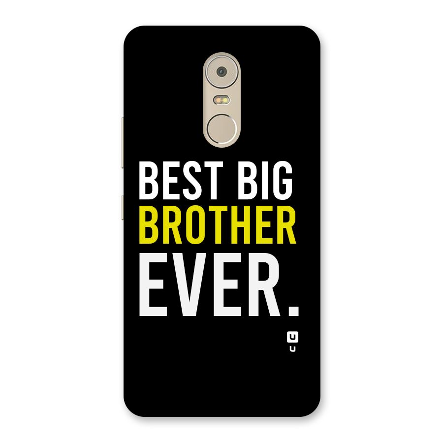 Best Brother Ever Back Case for Lenovo K6 Note