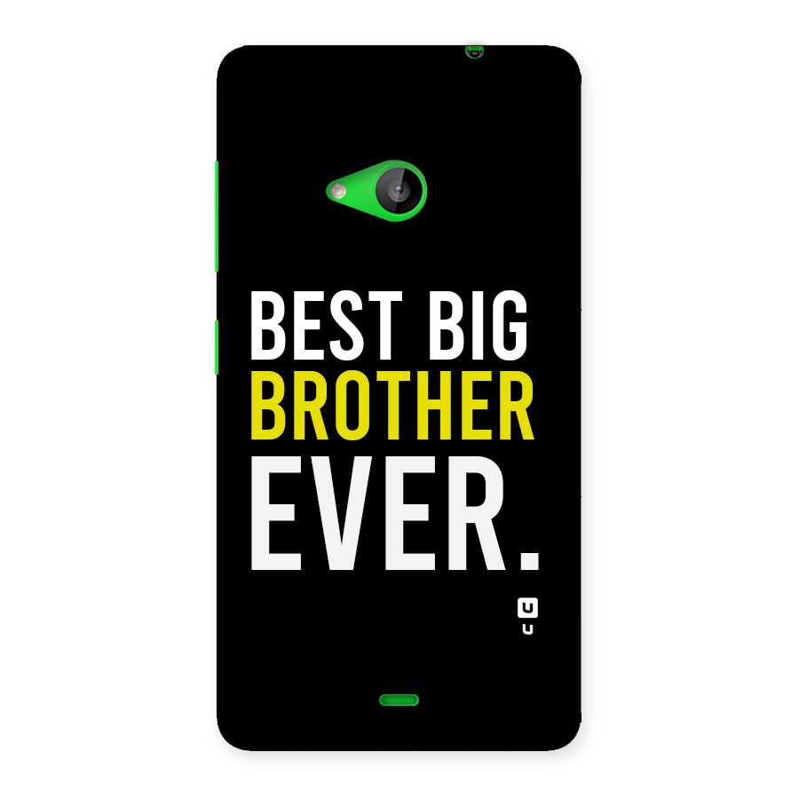 Best Brother Ever Back Case for Lumia 535