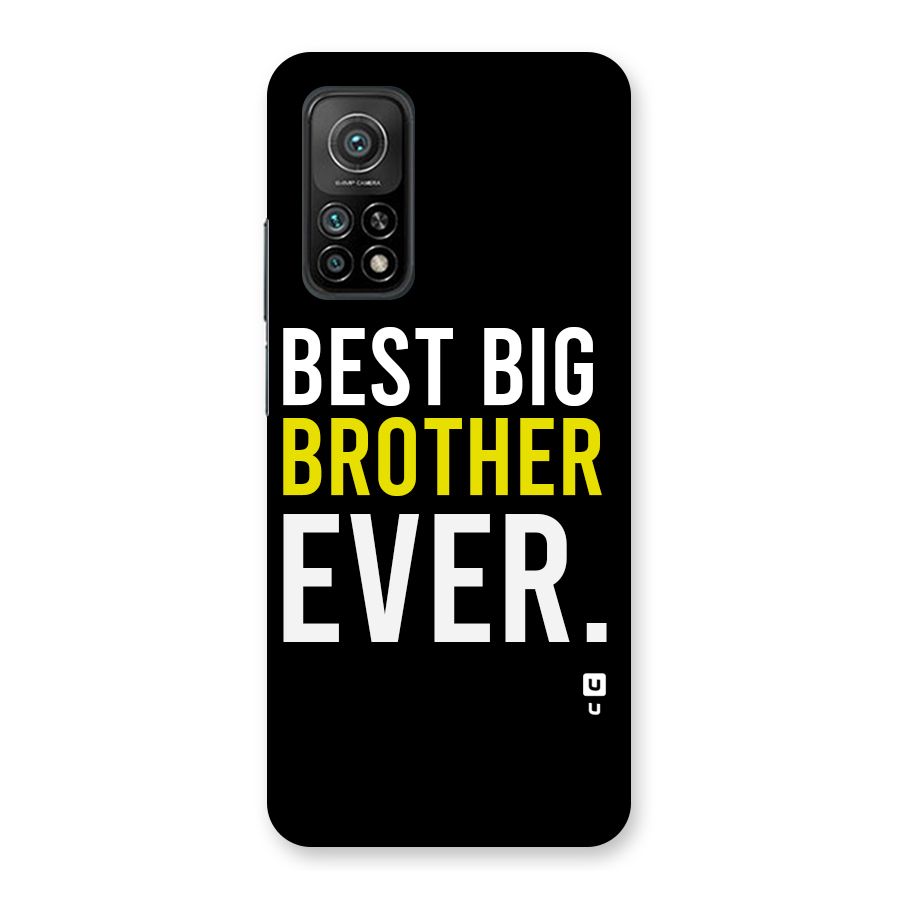 Best Brother Ever Back Case for Mi 10T Pro 5G