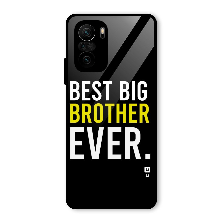 Best Brother Ever Glass Back Case for Mi 11X Pro