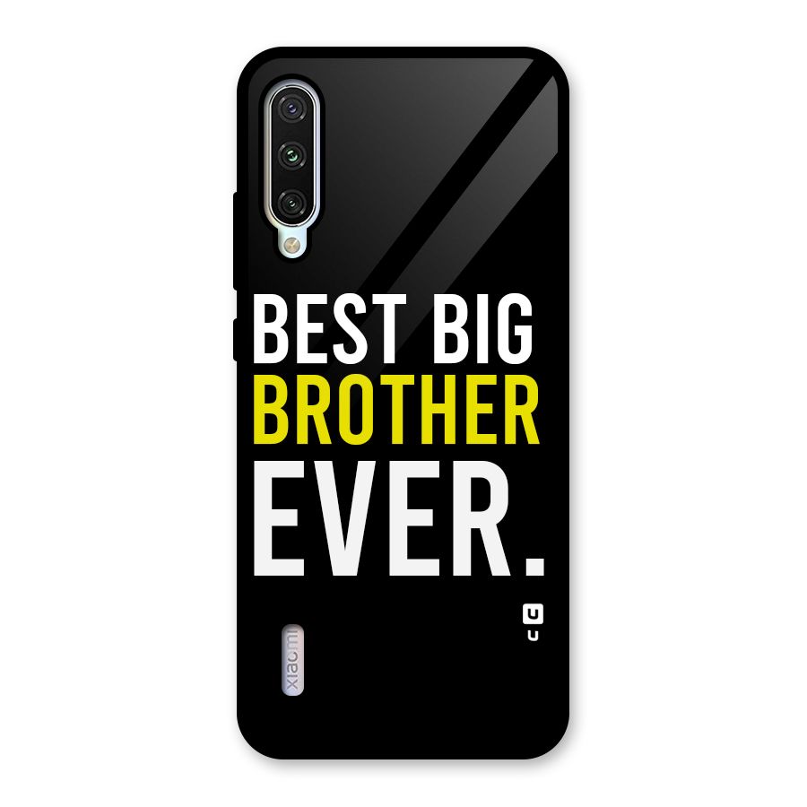 Best Brother Ever Glass Back Case for Mi A3