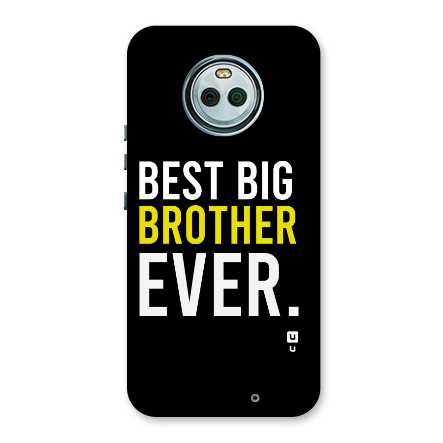 Best Brother Ever Back Case for Moto X4