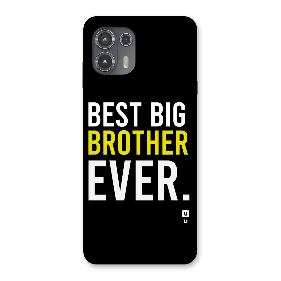 Best Brother Ever Back Case for Motorola Edge 20 Fusion