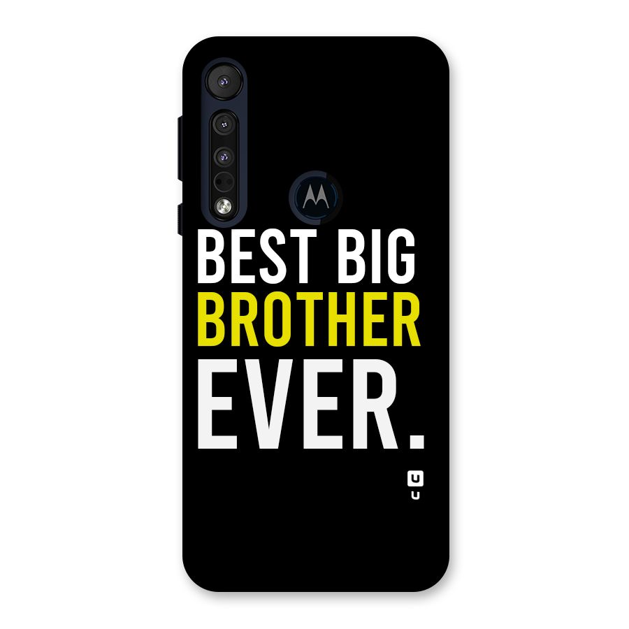 Best Brother Ever Back Case for Motorola One Macro