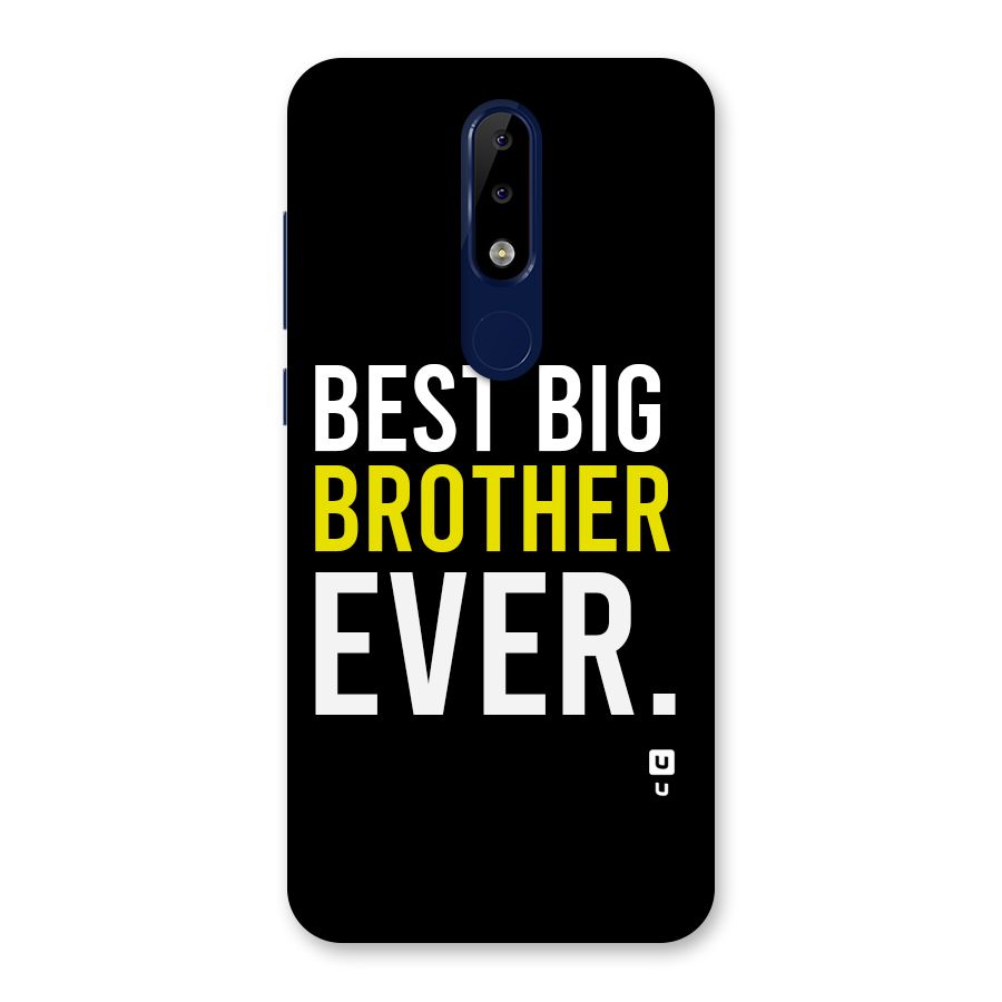 Best Brother Ever Back Case for Nokia 5.1 Plus