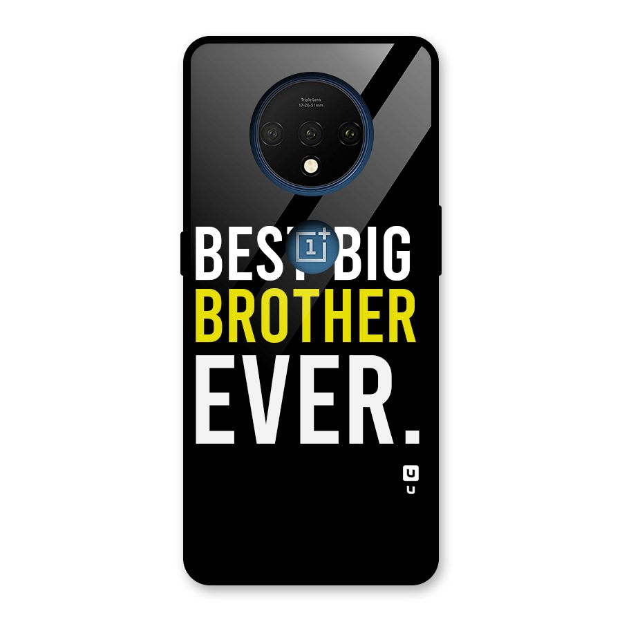 Best Brother Ever Glass Back Case for OnePlus 7T