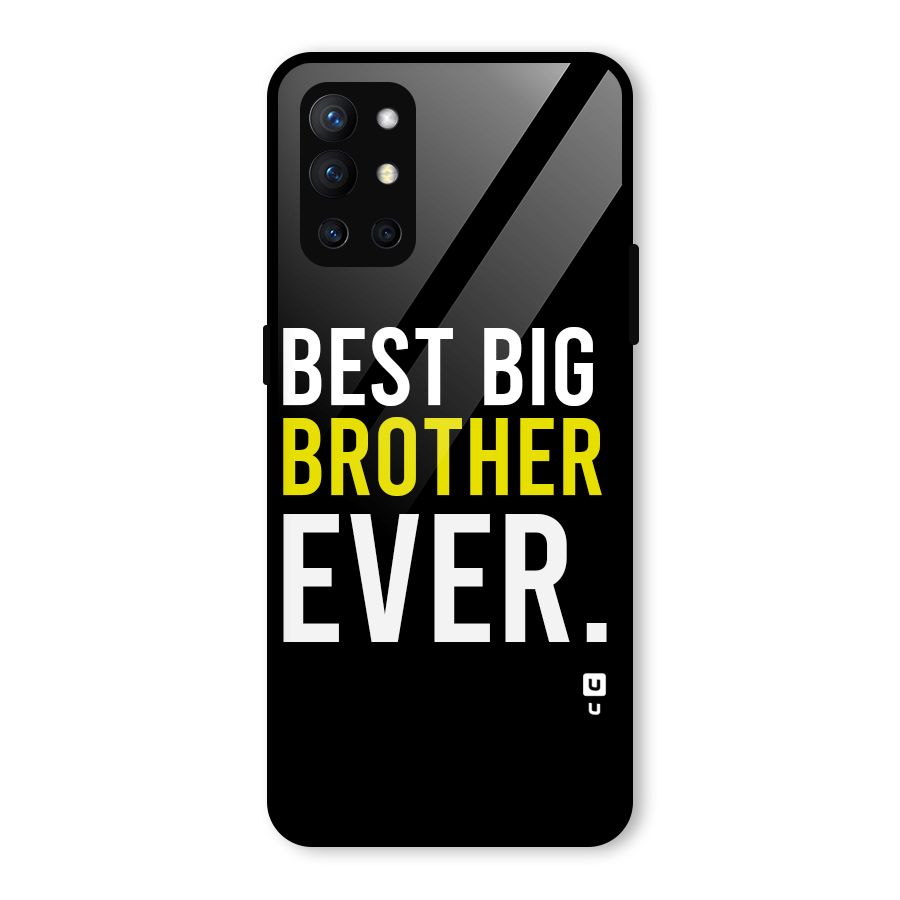 Best Brother Ever Glass Back Case for OnePlus 9R
