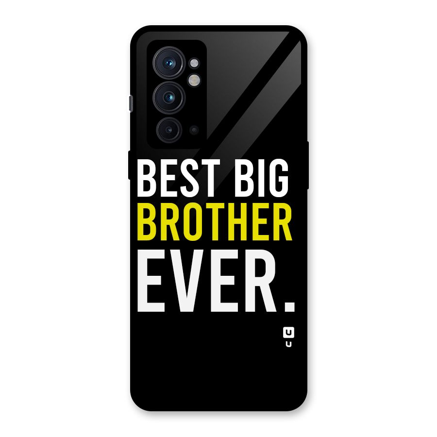 Best Brother Ever Glass Back Case for OnePlus 9RT 5G
