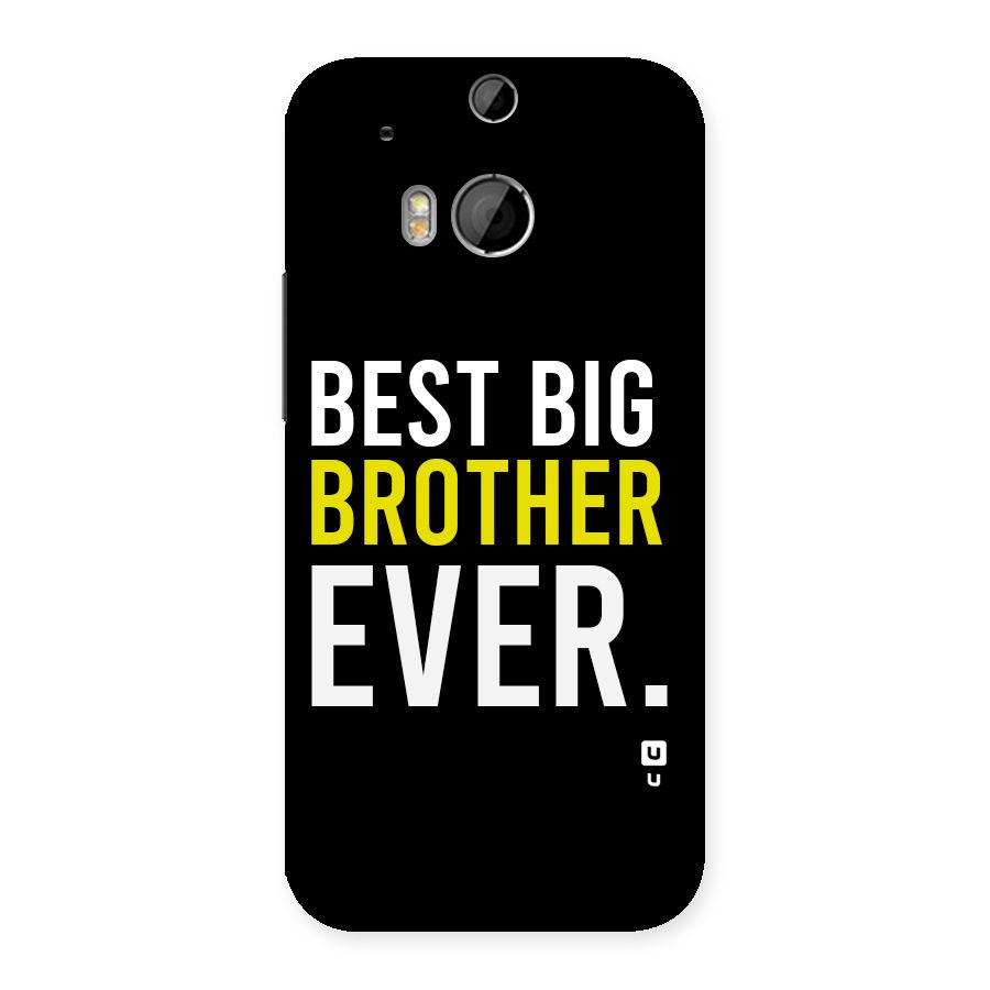 Best Brother Ever Back Case for One M8