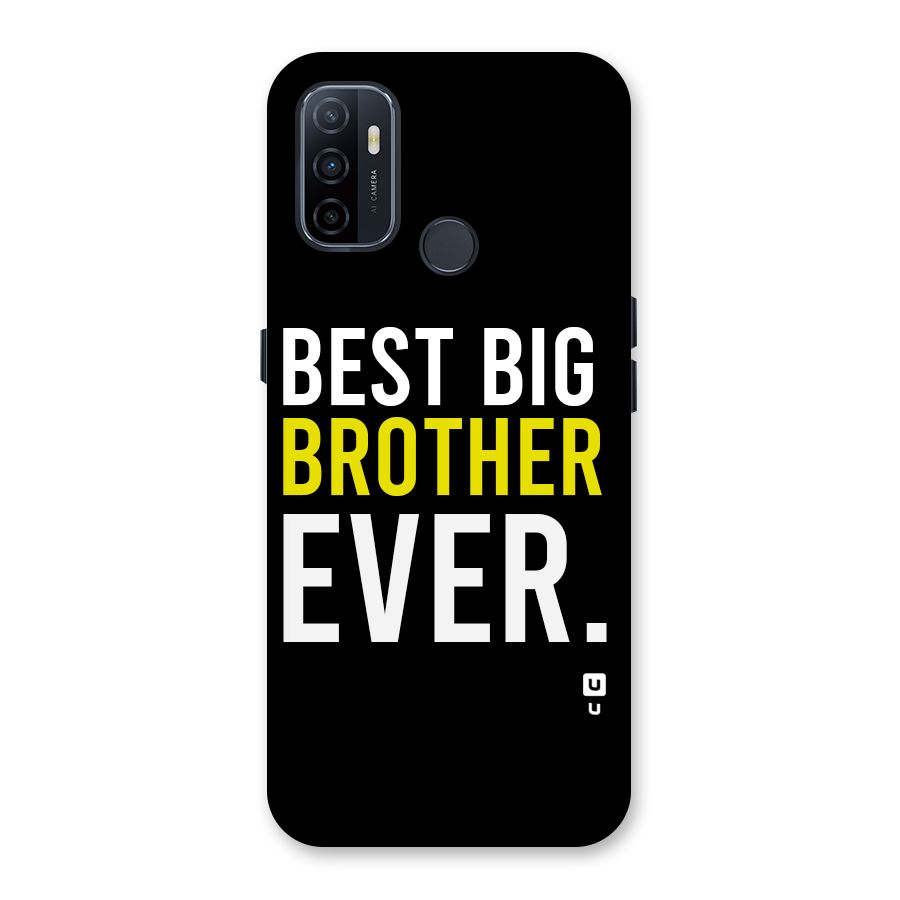 Best Brother Ever Back Case for Oppo A32