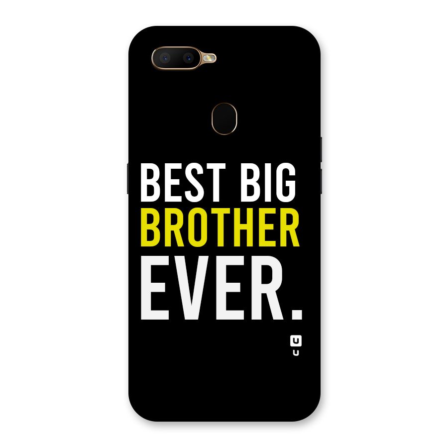 Best Brother Ever Back Case for Oppo A5s