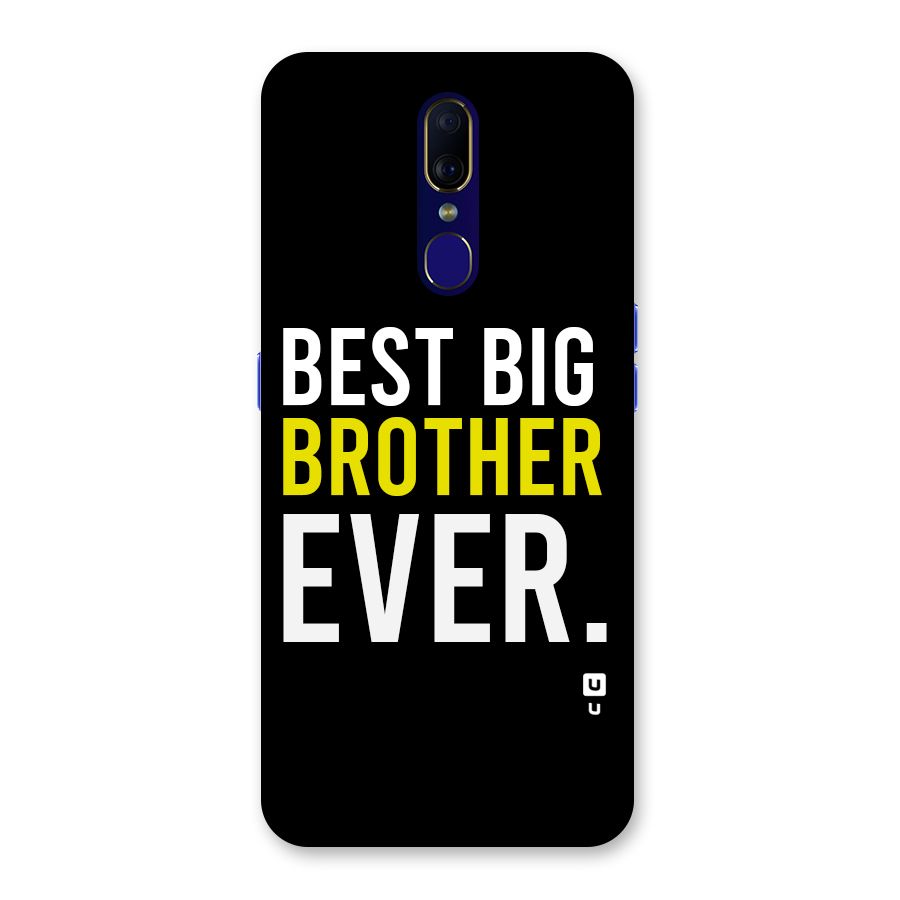 Best Brother Ever Back Case for Oppo A9
