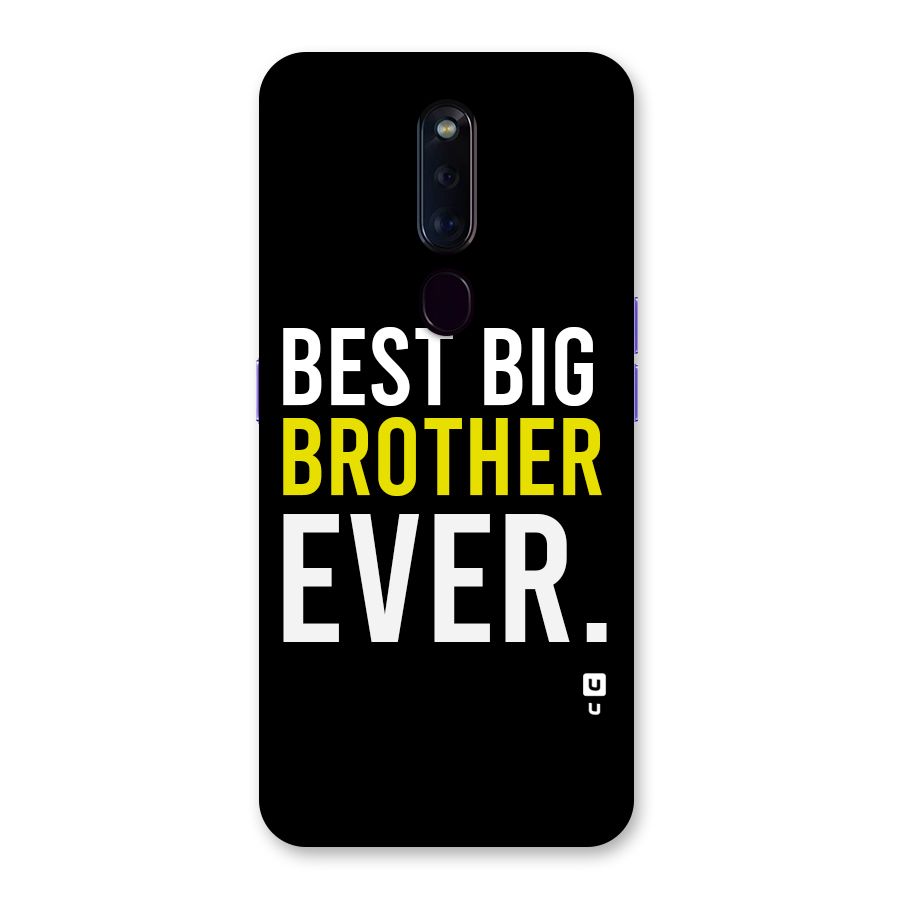 Best Brother Ever Back Case for Oppo F11 Pro