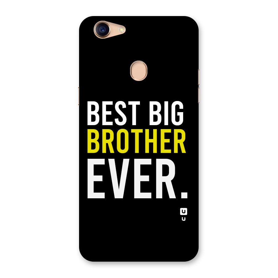 Best Brother Ever Back Case for Oppo F5 Youth
