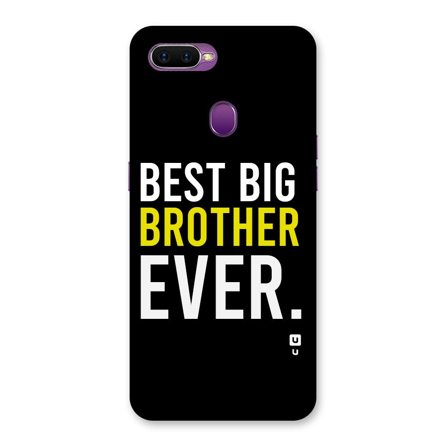 Best Brother Ever Back Case for Oppo F9
